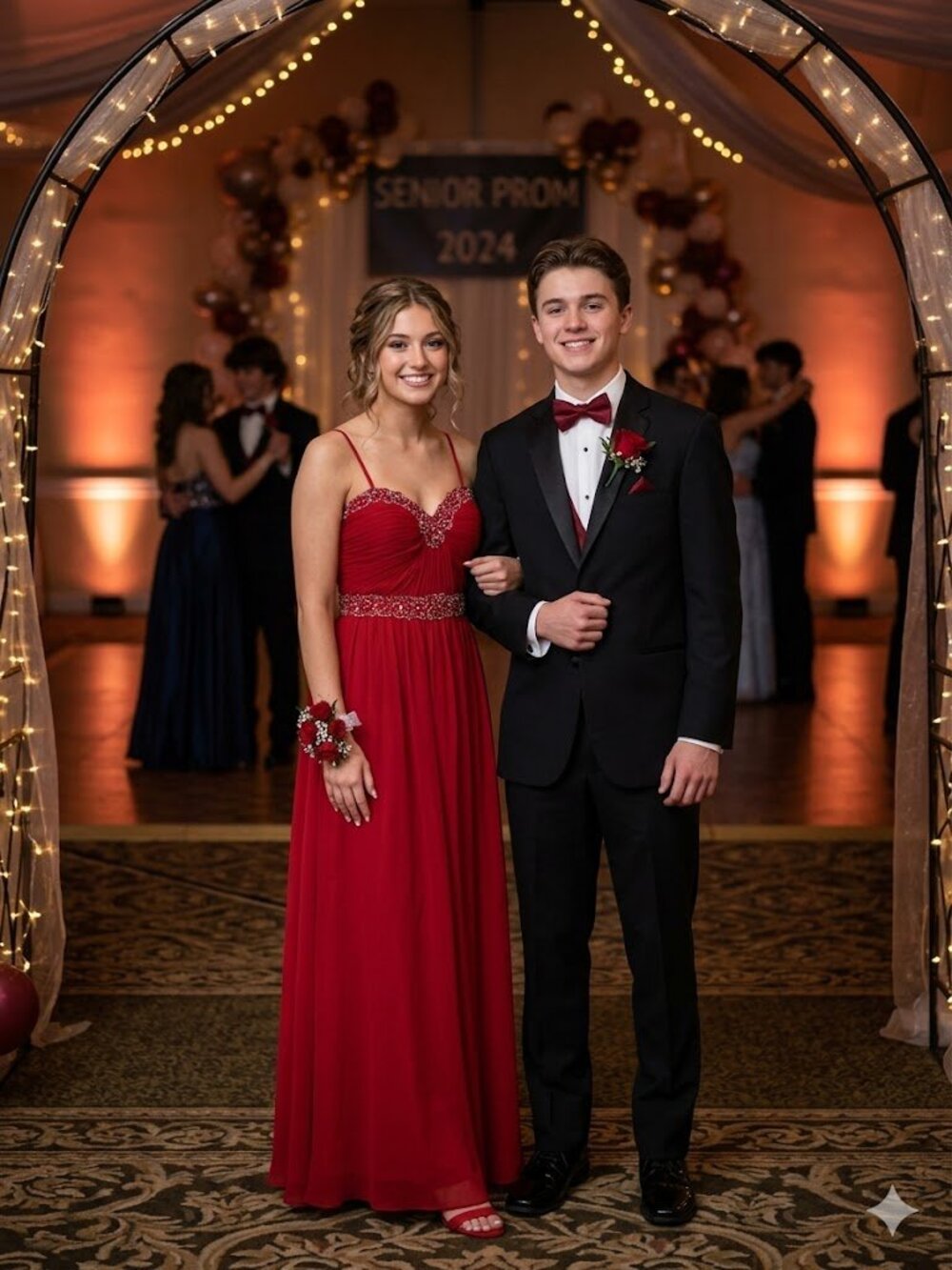 Size 1/2 juniors red floor length prom maxi dress strapless sweetheart